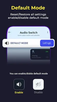 Audio Switch Disable Headphone android App screenshot 1